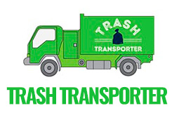 Trash Transporter truck for junk removal